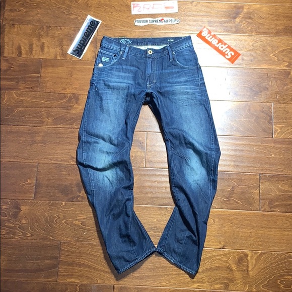 supreme raw denim